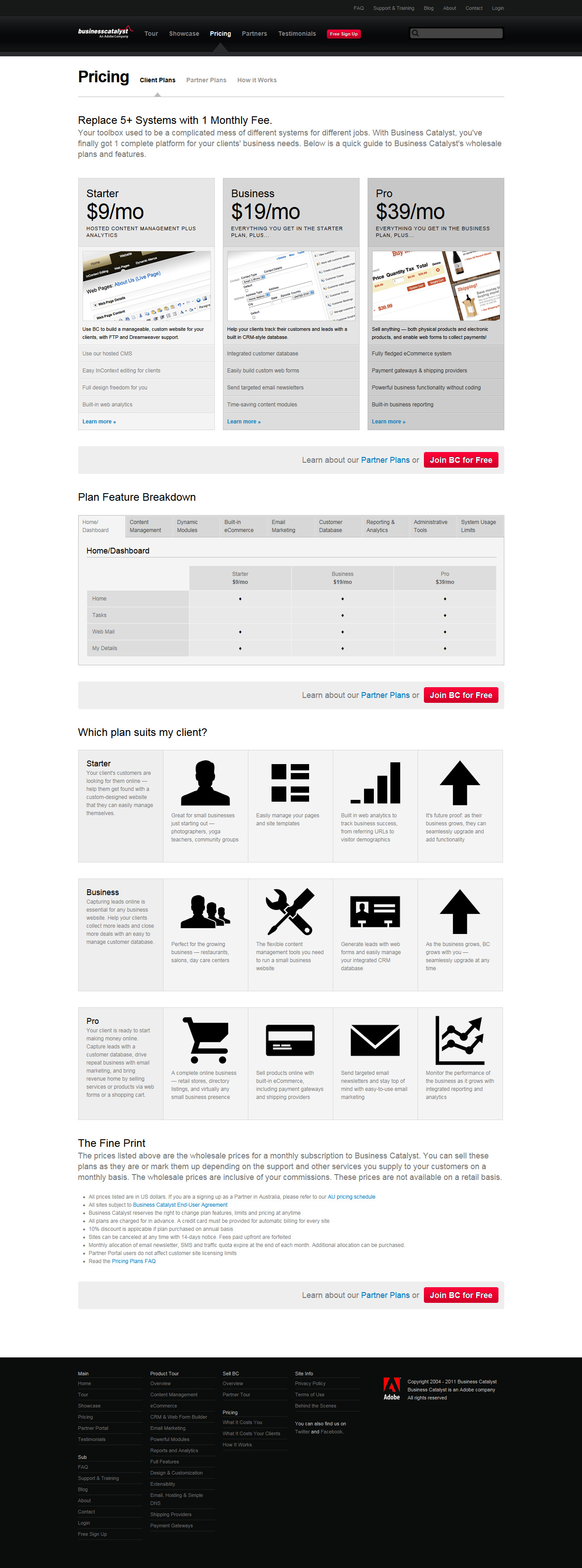 Adobe Business Catalyst Refresh STYLE